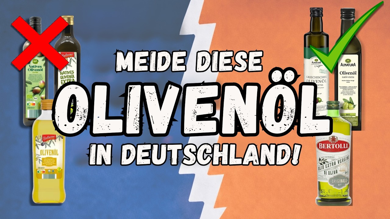 Olivenöl-Skandal 2026: 8 Marken fallen durch – ALDI, Rossmann & Netto versagen!