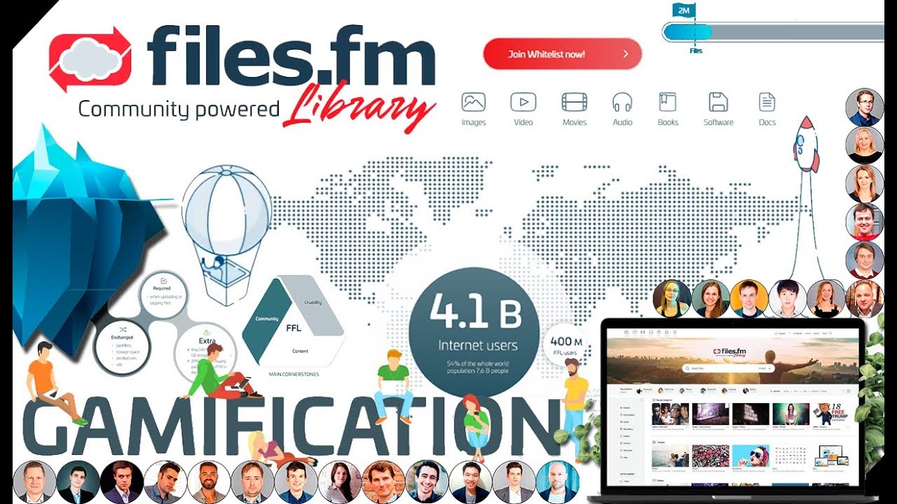 OVERVIEW ICO🔥FILES.FM &ndash; Decentralized P2P File Storage Area.