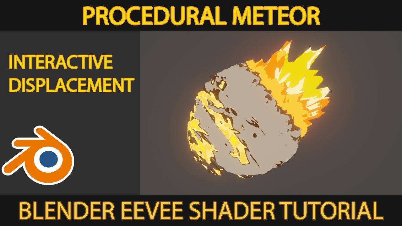 Procedural Cartoon Explosion setup in Blender - TUTORIAL (may contain meteors)
