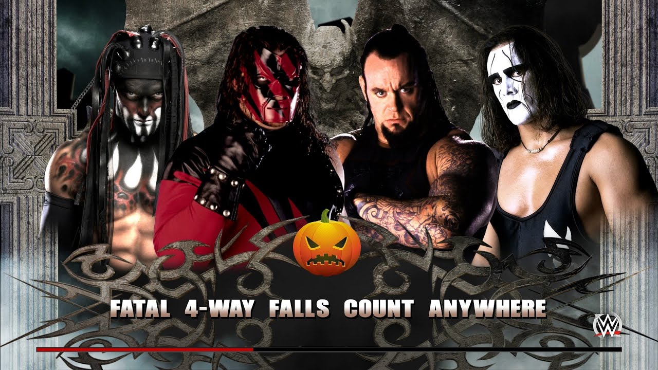Finn Balor vs Kane vs Undertaker vs Sting - WWE 2K16