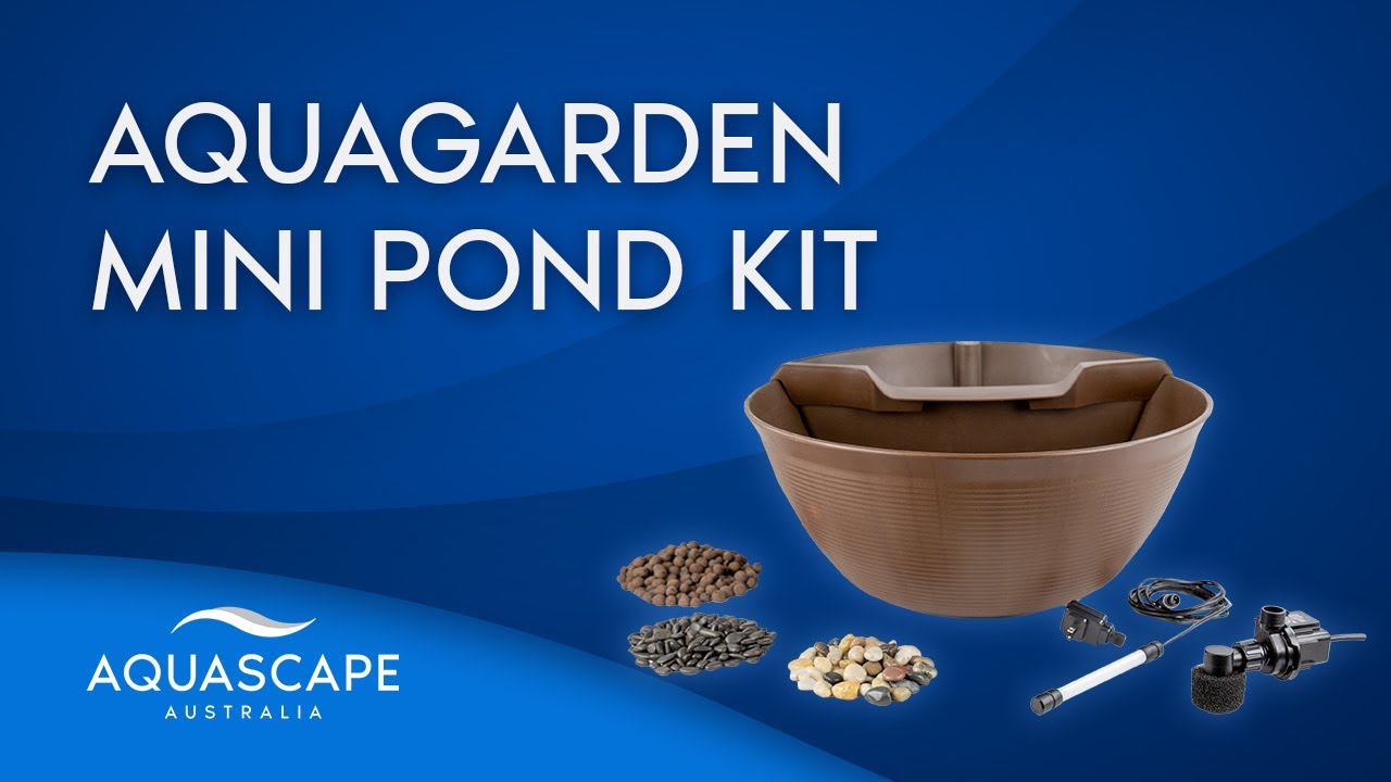 NEW AquaGarden Mini Pond Kit