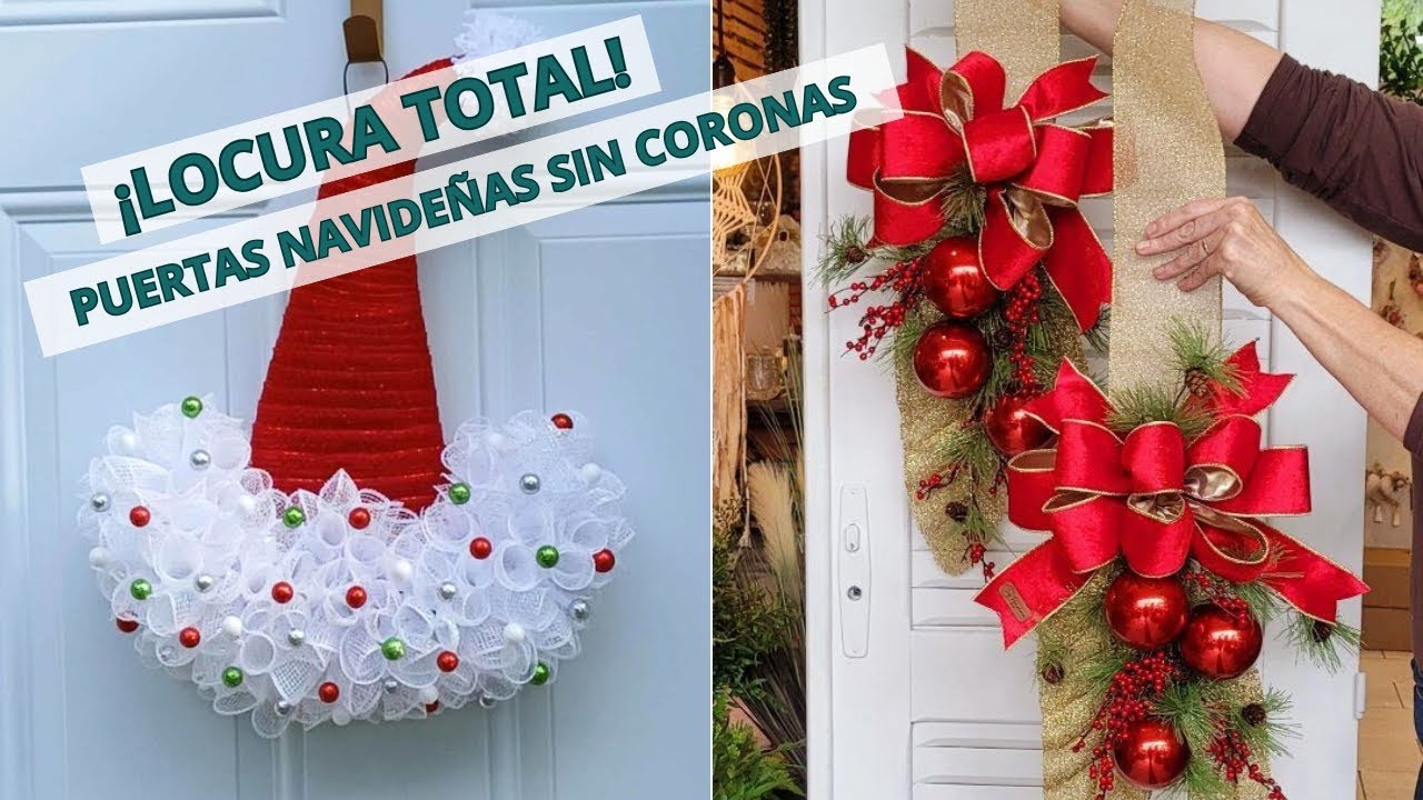 &iexcl;Impacto Total! Nadie Esperaba Este Resultado En La Decoraci&oacute;n De Puertas Navide&ntilde;as