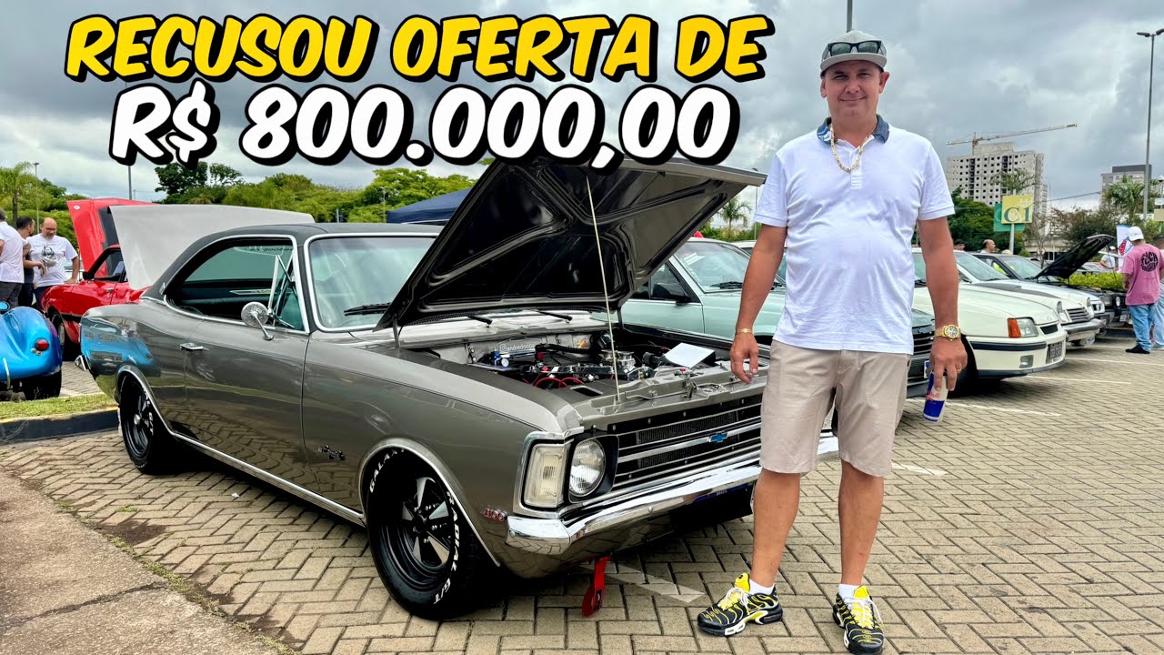 CHEVROLET OPALA ESPECIAL CINZA ELEANOR 1974