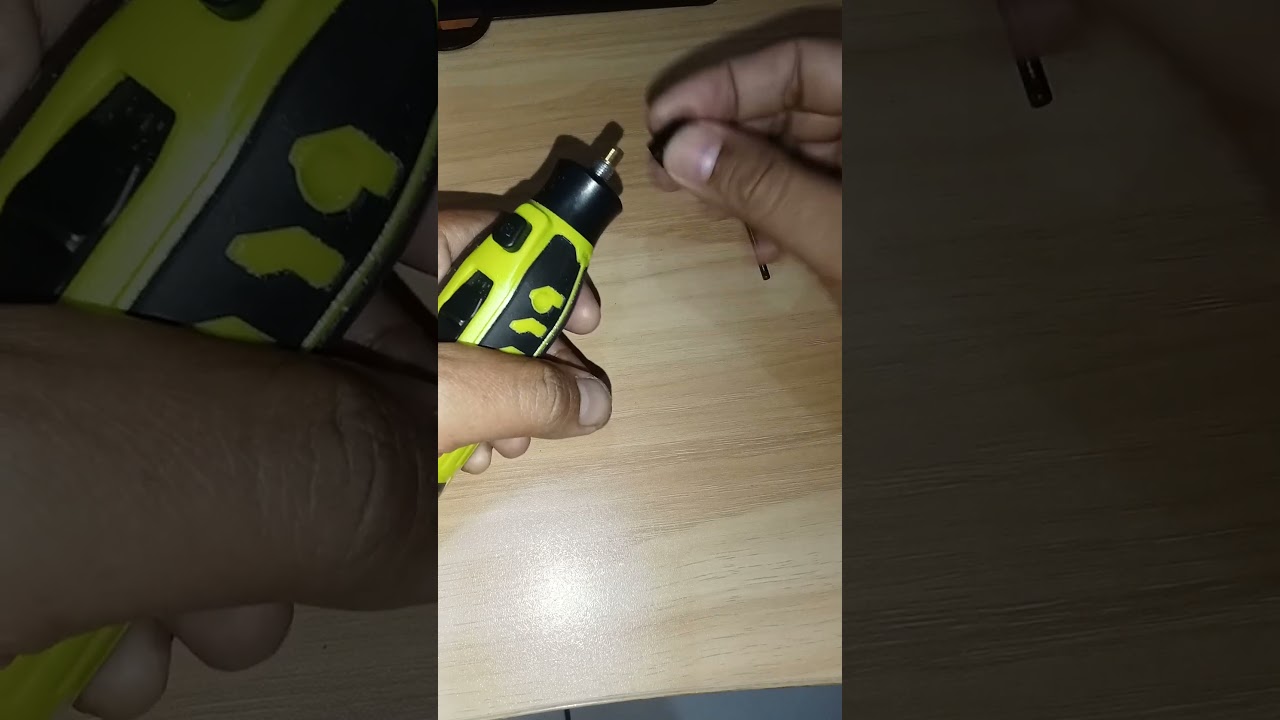 Easy Drill Bit Removal &ndash; Mini Electric Pen Drill! #MiniDrill #BitChange #MiniPenDrill #ToolTutorial