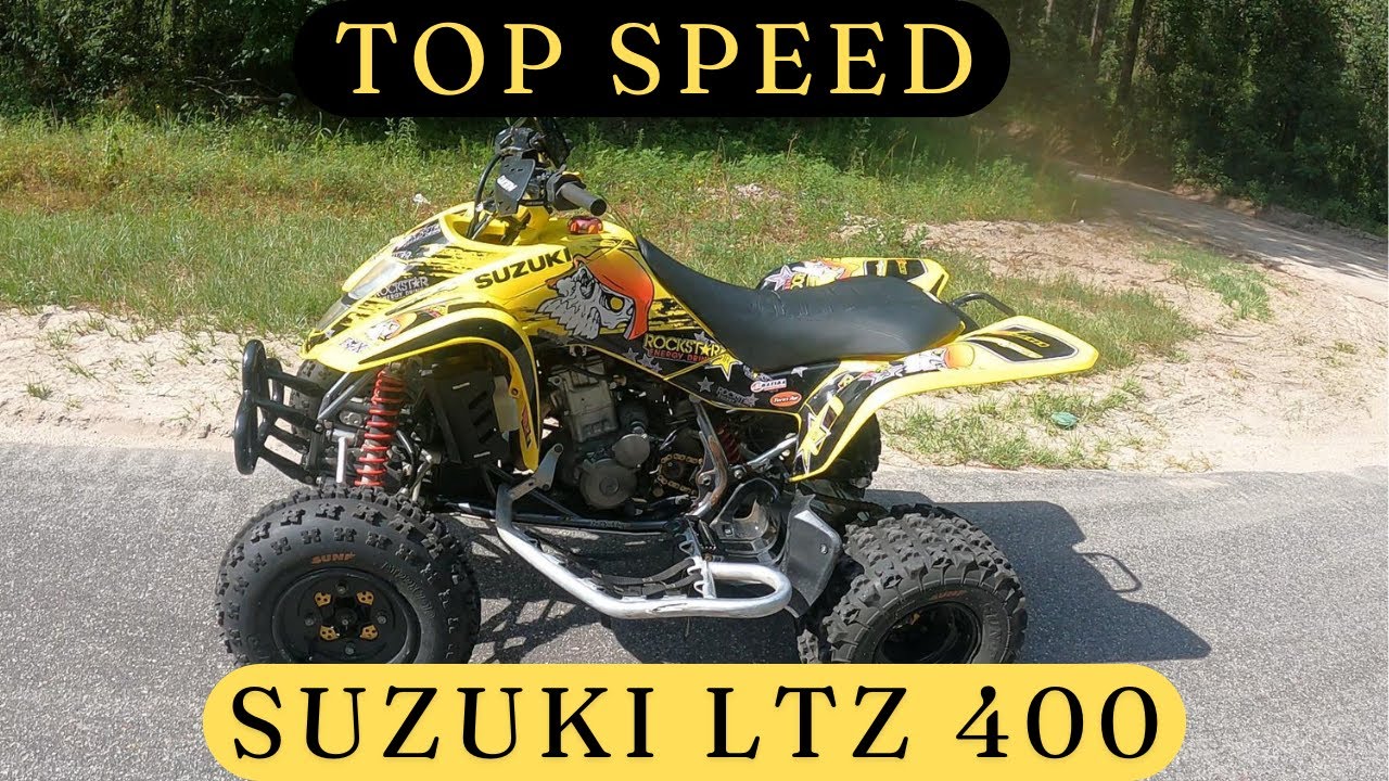 Suzuki LTZ 400 TOP SPEED