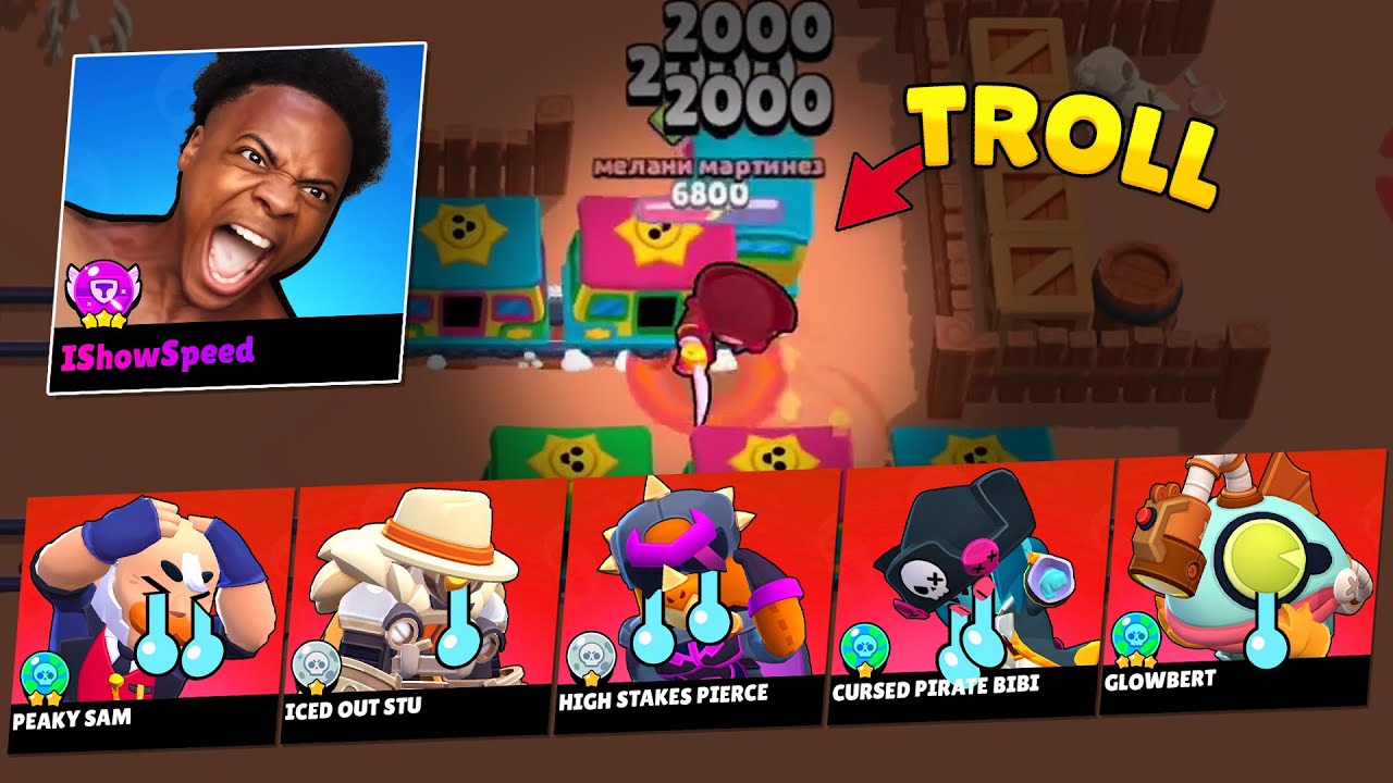 10000 IQ TROLLING THE NOOB PIERCE TEAM 🤣 Brawl Stars 2026 Funny Moments,Wins, Fails ep.1917