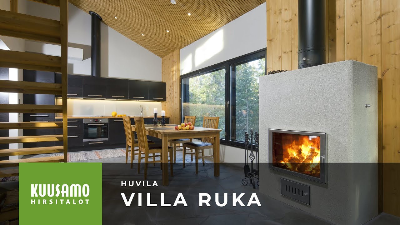 Kuusamo Hirsitalot: Huvila Villa Ruka