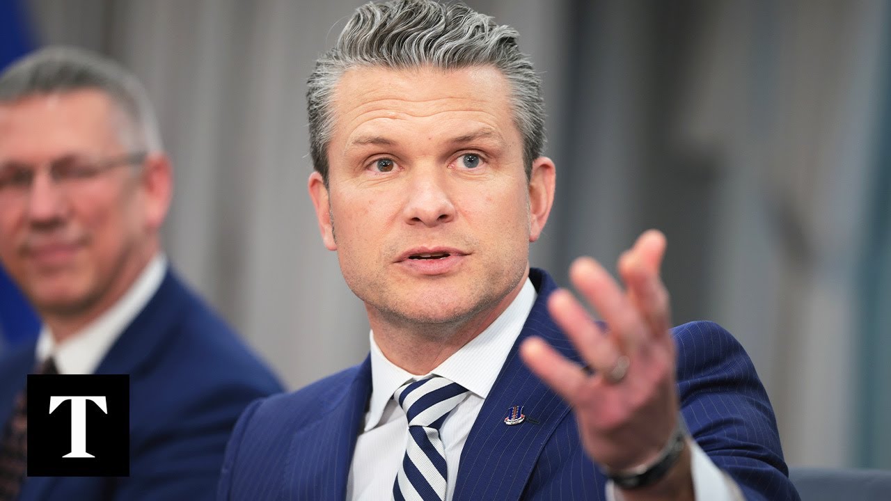 LIVE: Pete Hegseth hosts Army War College amid intelligence leak row