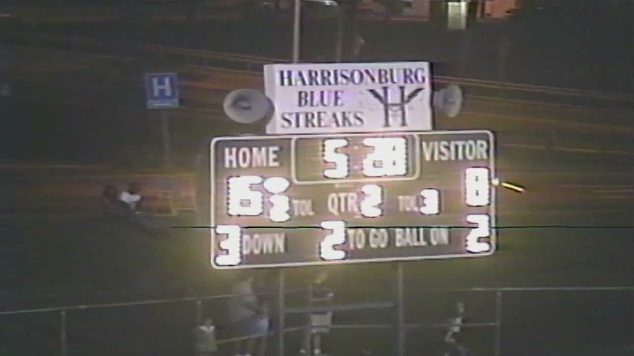 Harrisonburg 22 vs Rockbridge 28  Sept 04? 2001   Can't read date well.