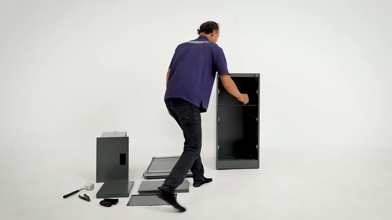 Cara Pasang Filing Cabinet ALBA FC 113