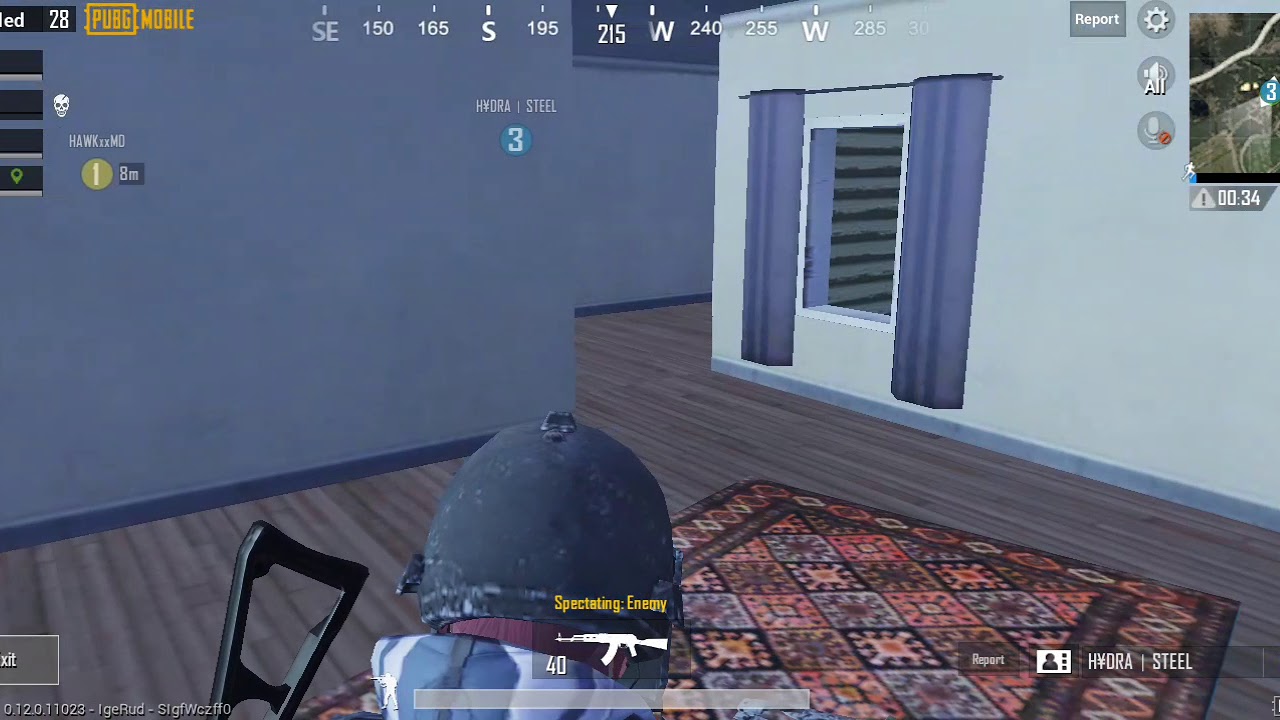 Most horrible hacker |Pubg Mobile | 35 kills n using all hacks | Hydra Steel | Hydra clan member