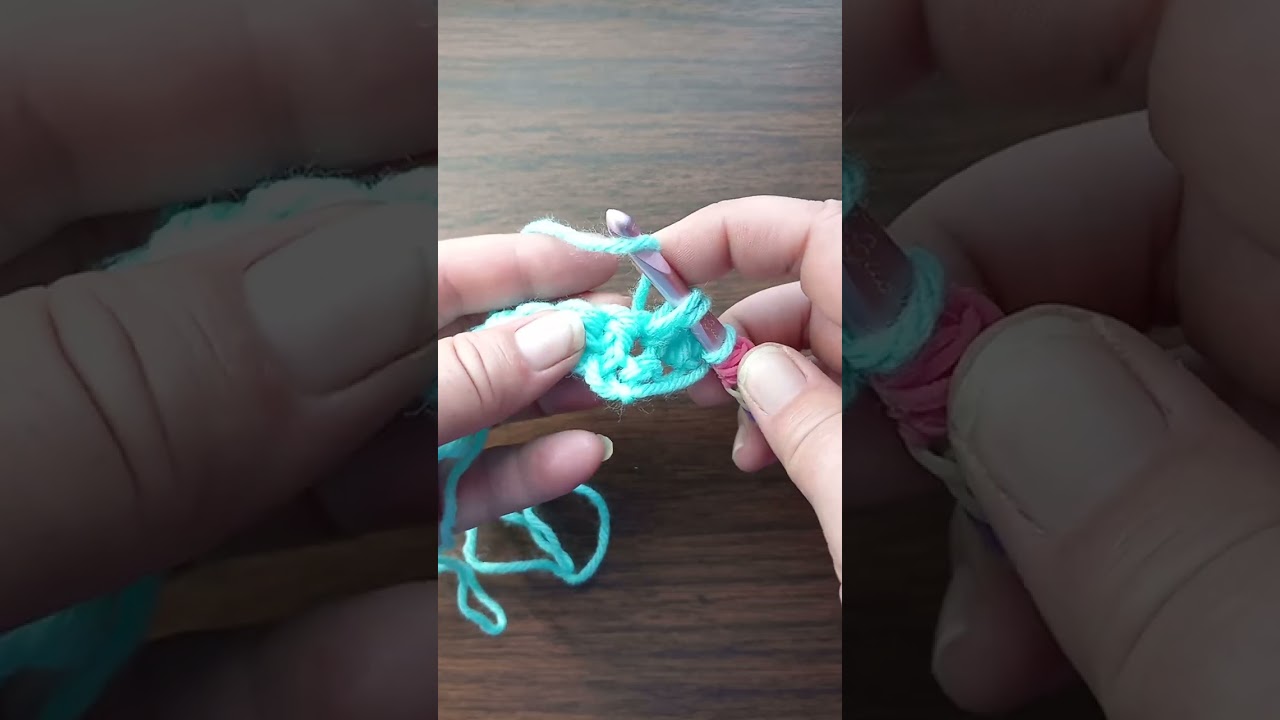 Knotted Half Double Crochet Stitch