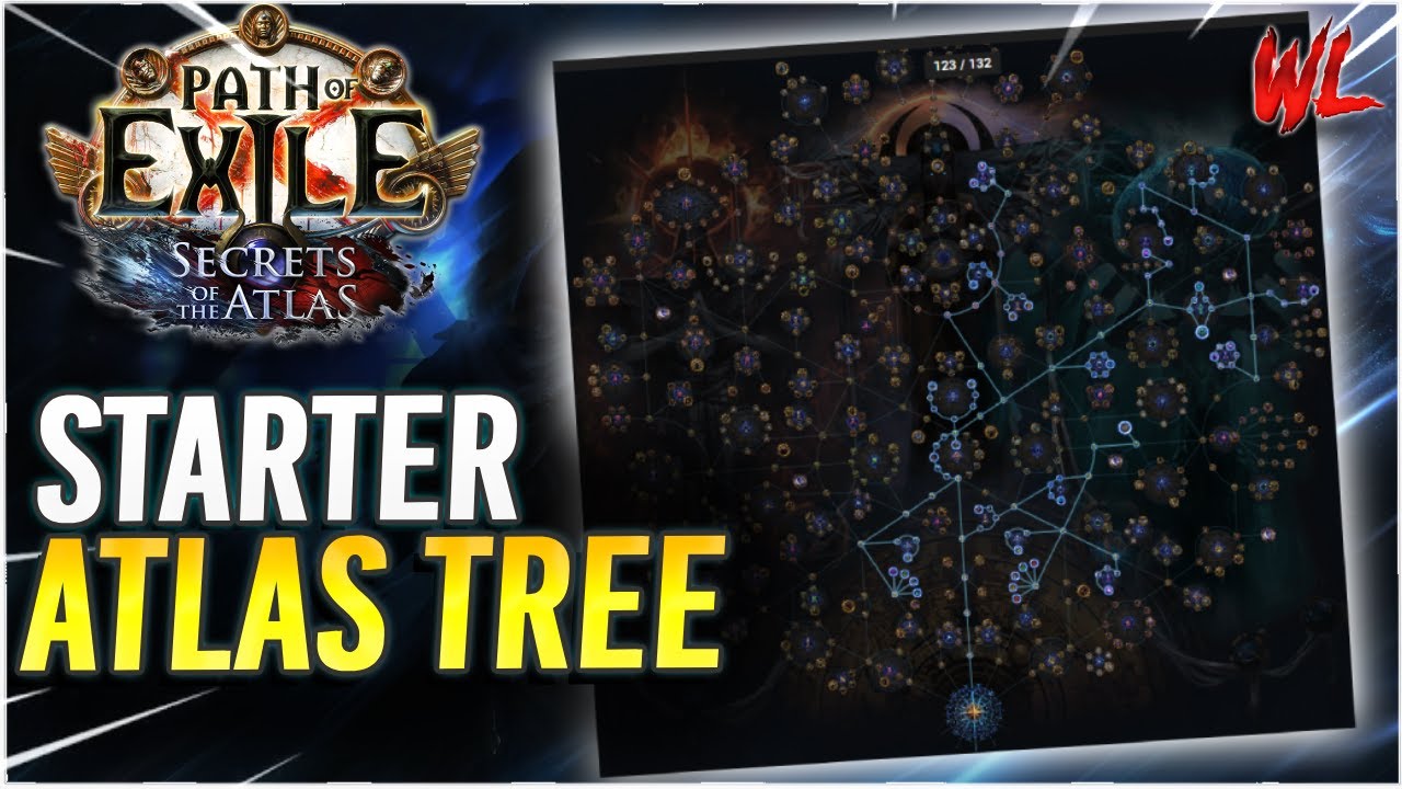 Path of Exile Beginner ATLAS TREE for Map Sustain 3.26 Secrets of the Atlas