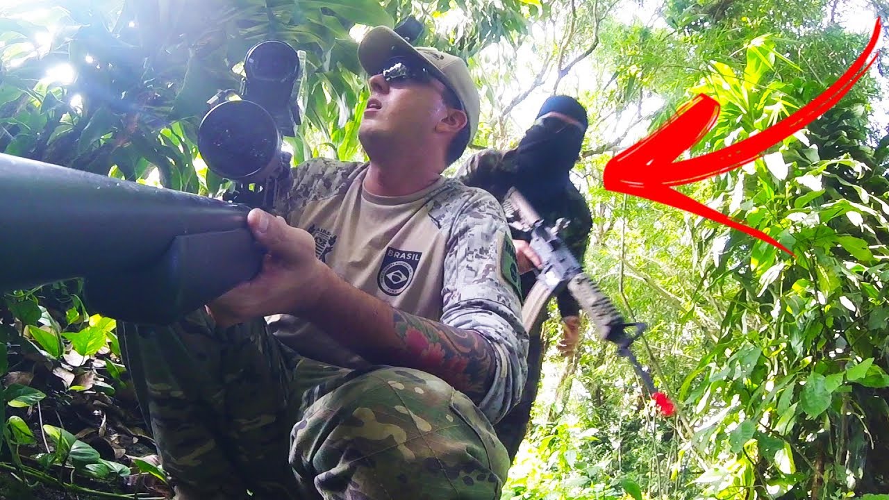 AIRSOFT SNIPER - EMBOSCANDO O INIMIGO