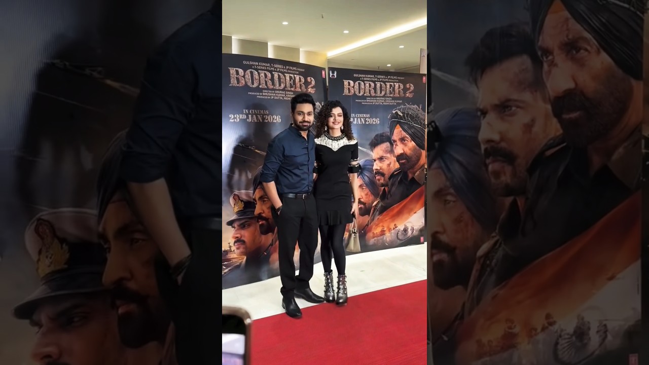 Aap Humaari Jaan Ban Gaye !! Mithoon  Palak At The Border 2 Success Party 