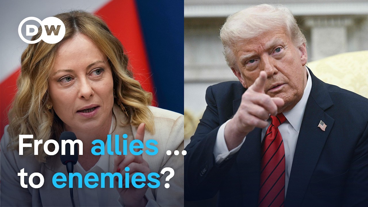 Trump and Meloni are in open feud, and it&rsquo;s escalating | DW News