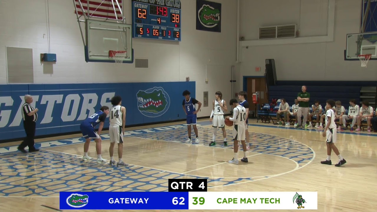 Boys Basketball - Gateway v. Cape May County Tech