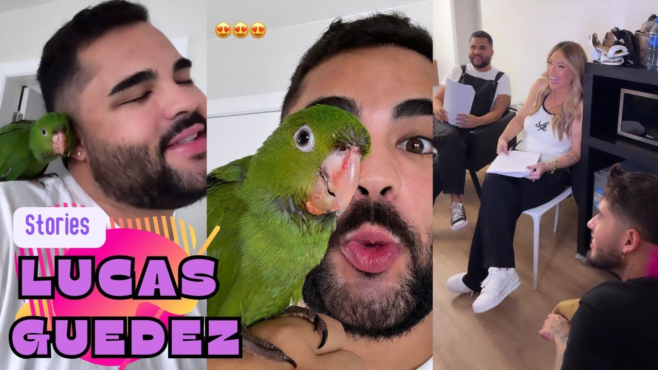 LUCAS NÃO QUER DEIXAR LOCKY IR EMBORA • DIA DE GRAVAÇÃO |STORIES LUCAS GUEDEZ
