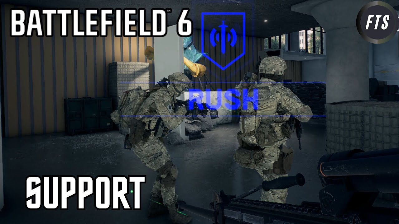 Battlefield 6 Open Beta | Rush | Empire State | Support | No Commentary | #27