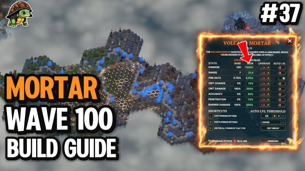 Mortar Wave 100 Build Breakdown | Nordhold