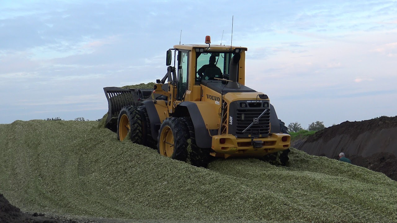 MAIS HAKSELEN  VOLVO L60F MAIS KUIL MAKEN