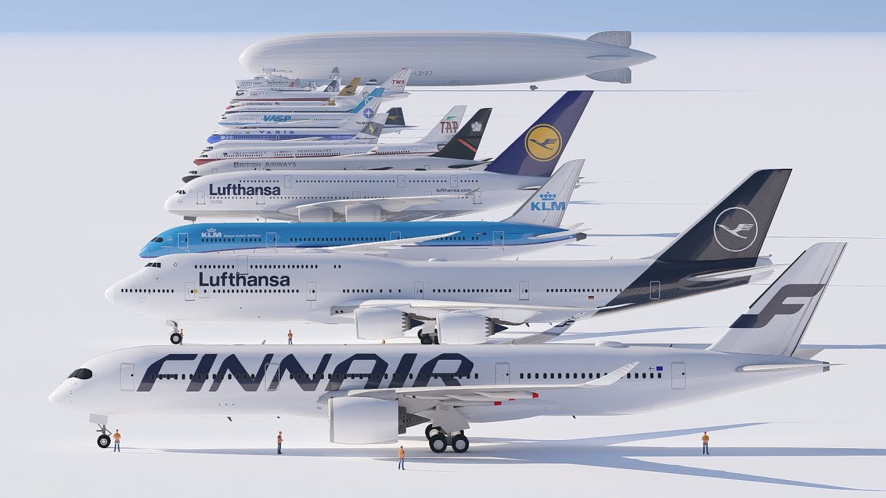 The Evolution of Transatlantic Aircraft (1928-2025)