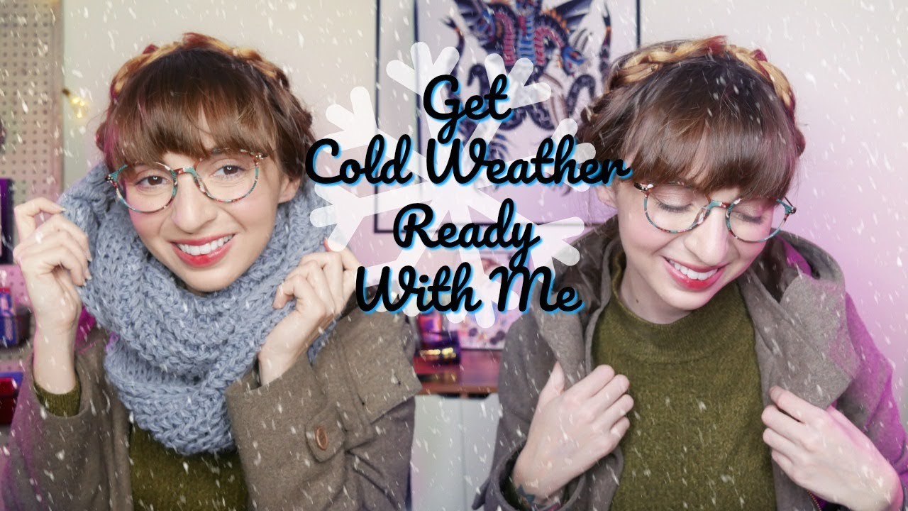 How To Look Cute In The Cold! GRWM My Tips!