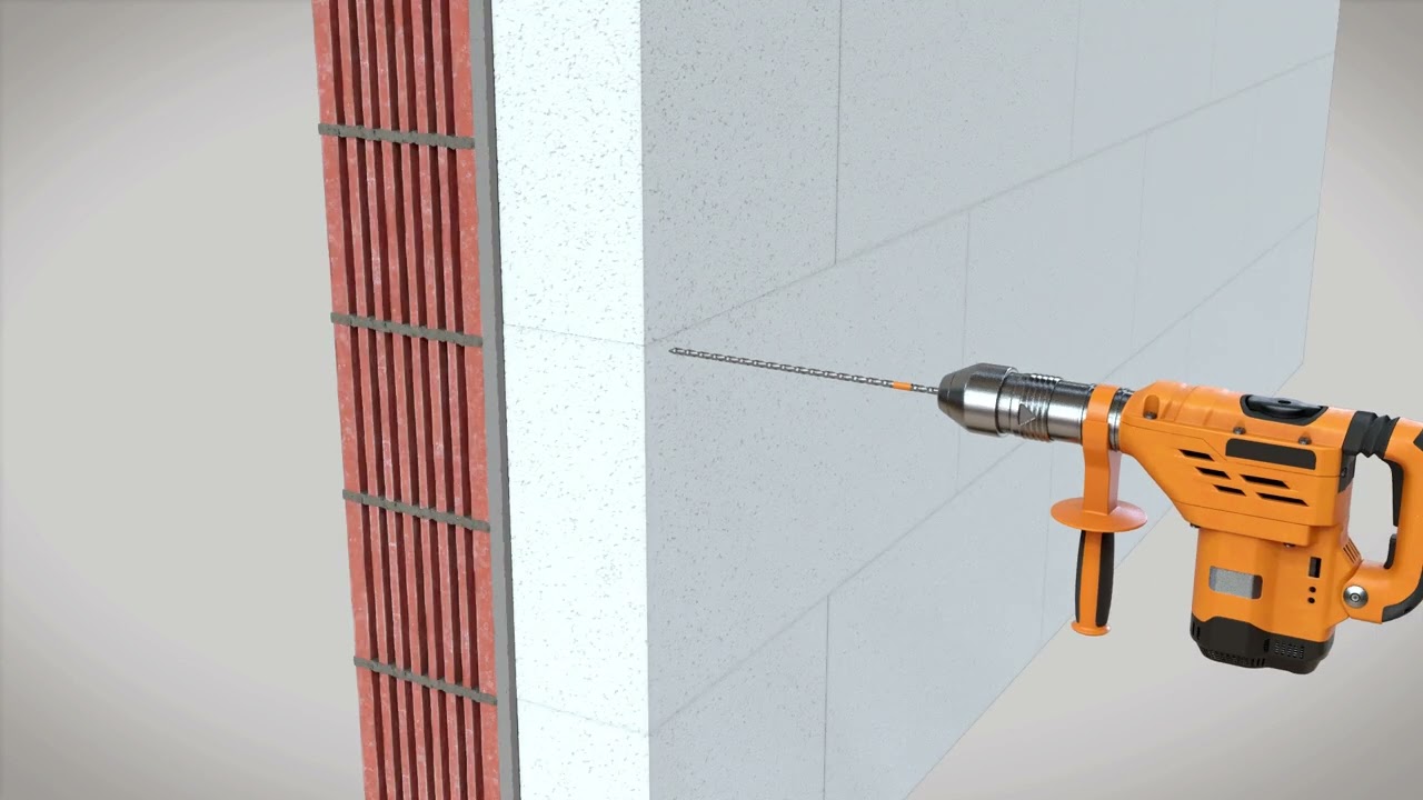 RÖFIX Rocket Dübel - Animationsvideo EPS-Befestigung