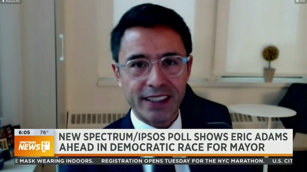 Ipsos&rsquo; Pierre Le Manh discusses new Ipsos polling in the NYC mayoral race