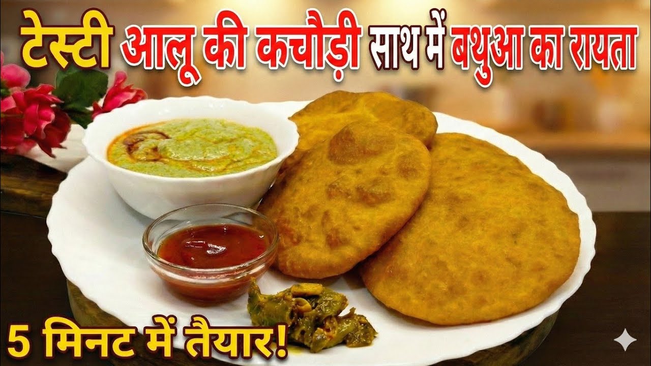 आलू कचौड़ी बनाने का सबसे आसान तरीका | Khasta Kachori Recipe in Hindi |