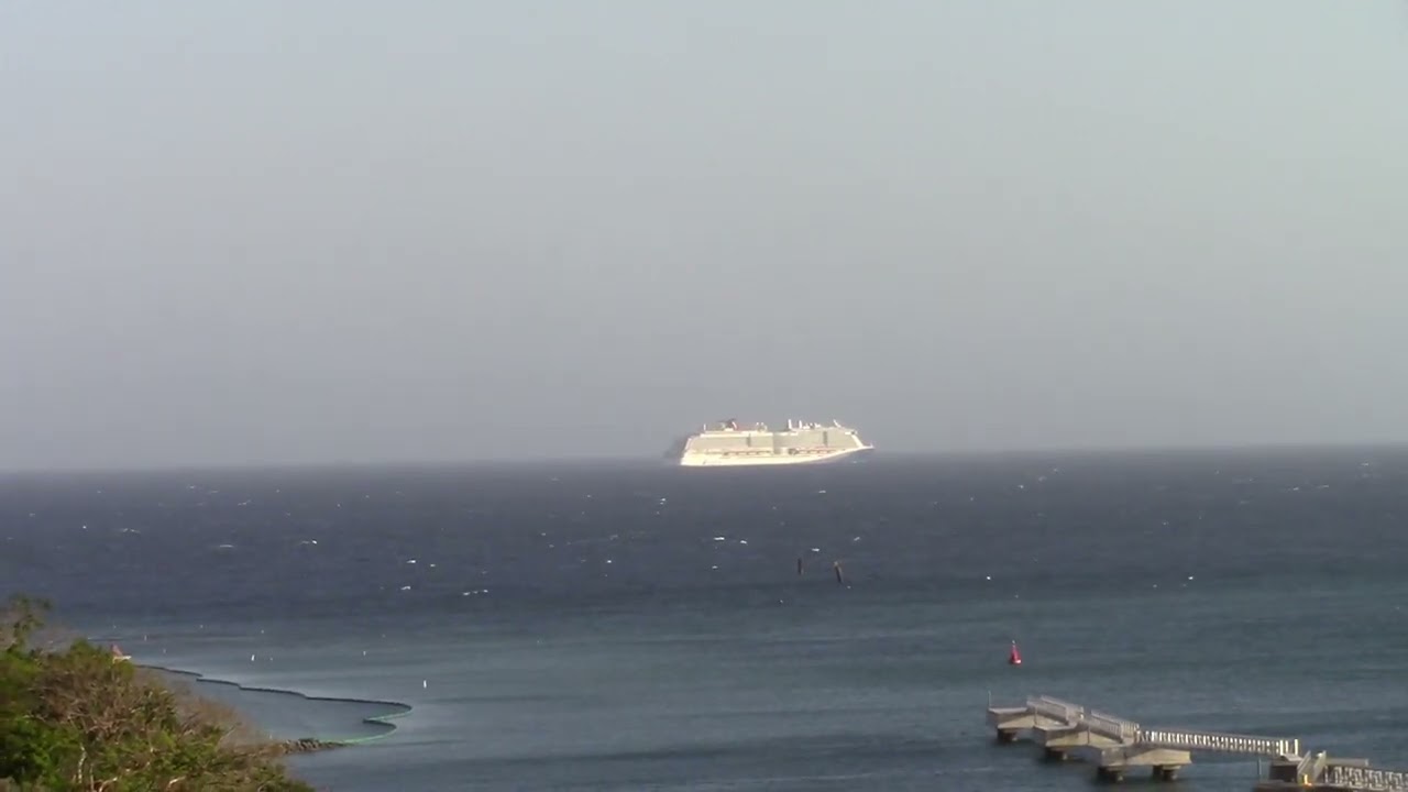Cruise Ship on Ocean Creative Commons Stock Video
