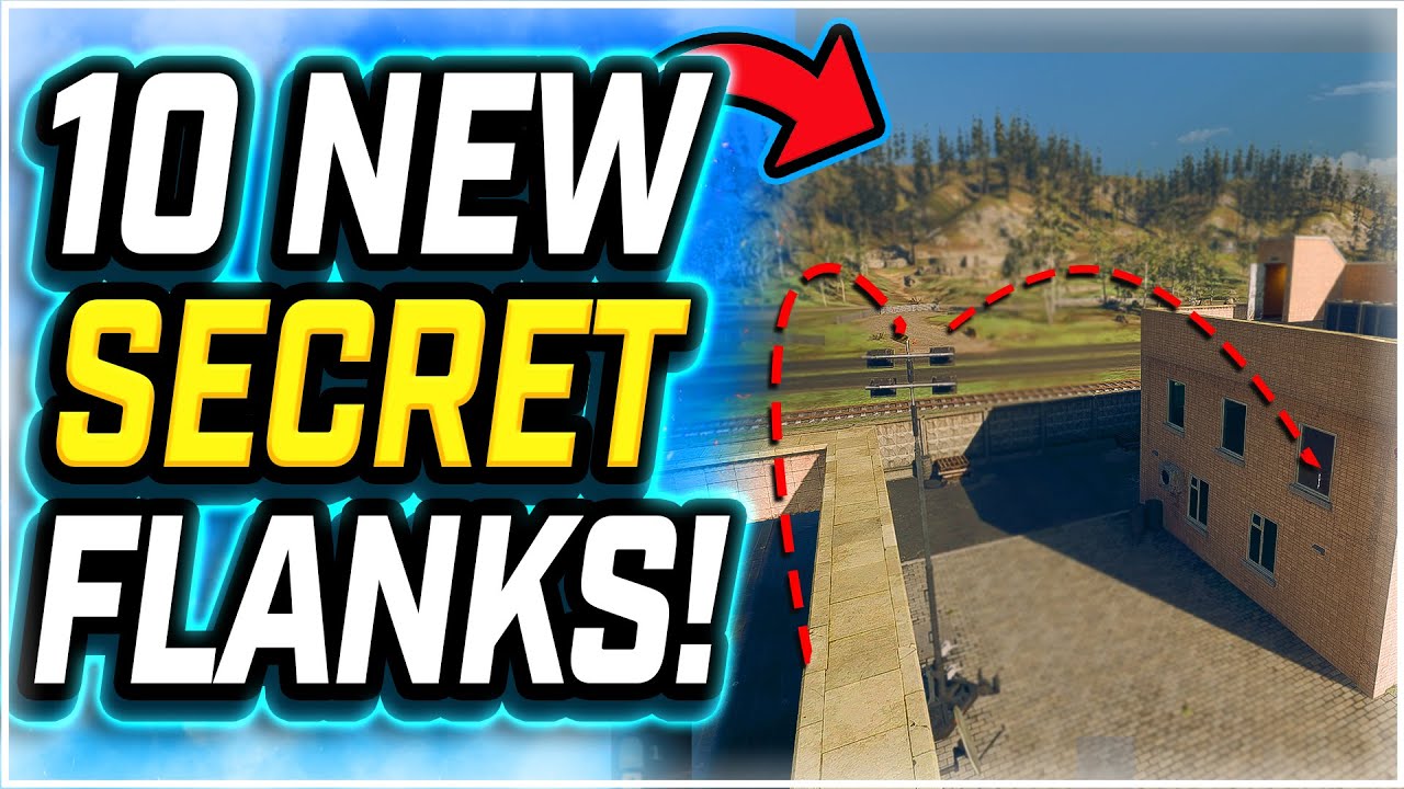 10 *NEW* WARZONE JUMP SPOTS TO FLANK CAMPERS! Warzone Pro Tips & Tricks