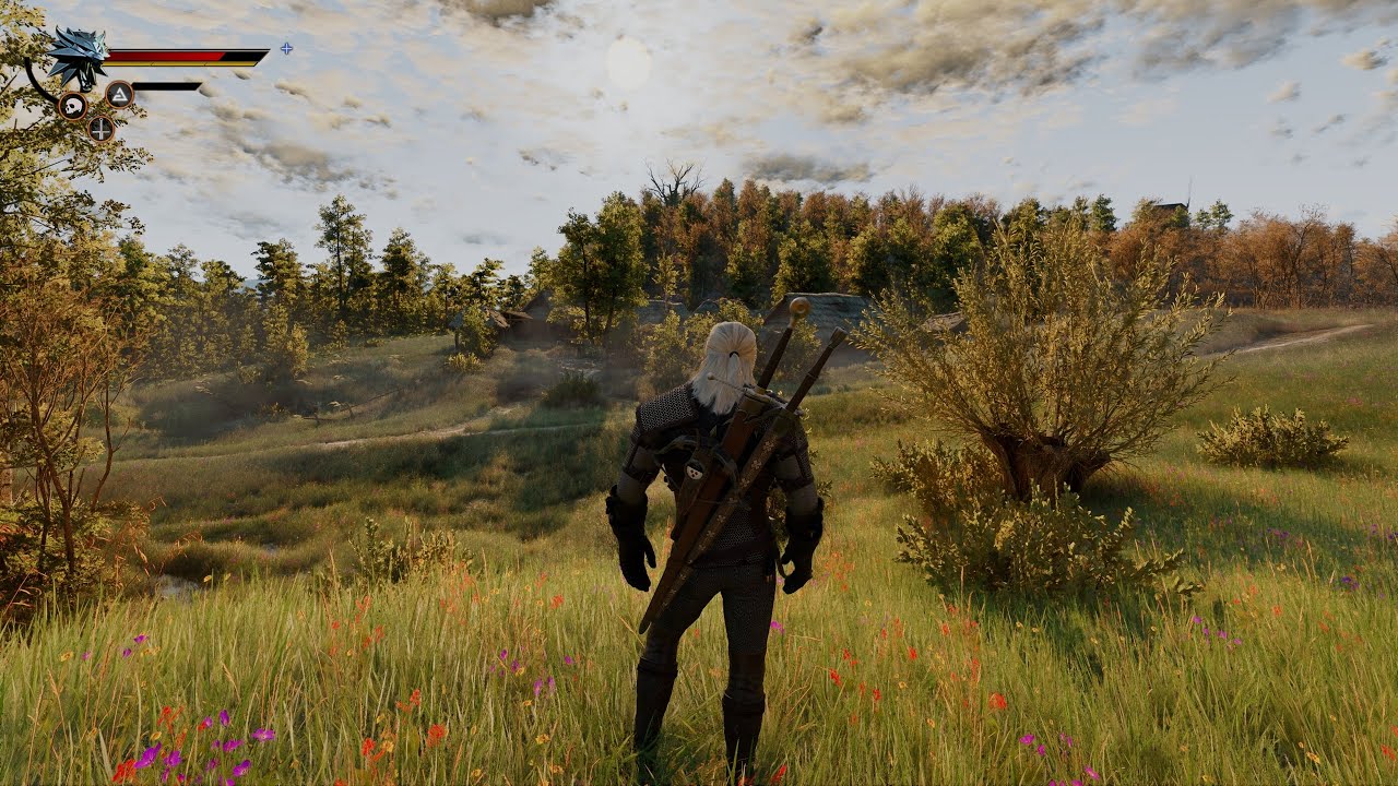 The Witcher 3 (Wiedźmin 3) Next Gen graphics DLSS 4 - Ultra Ray Tracing PC gameplay 4k60 RTX 4080