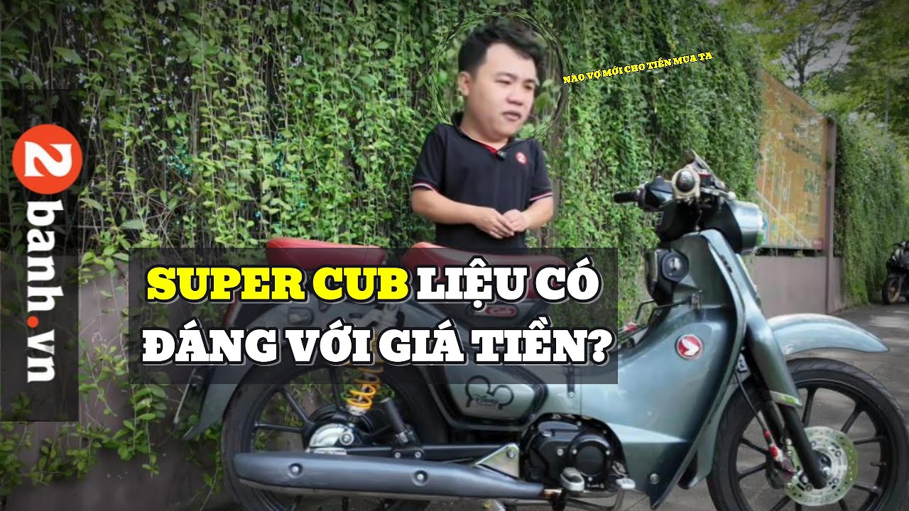 Review chiếc Honda Cub C125 độ này tôi thấy được thêm vài nhược điểm của xe sau thời gian sử dụng