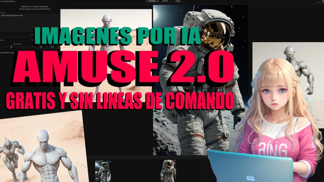 Es hora de probar Amuse 2.0 | Imagenes IA para AMD