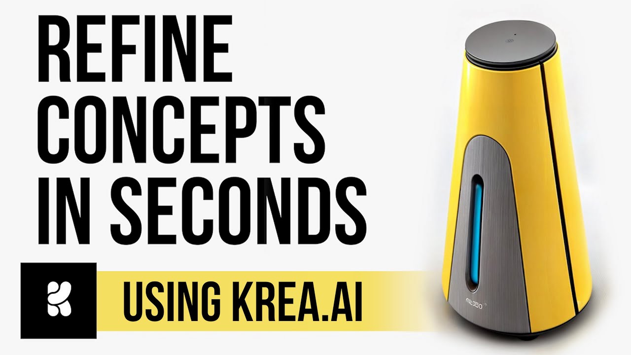 AI in Design: Combining Rhino3D with Krea for Concept Rendering