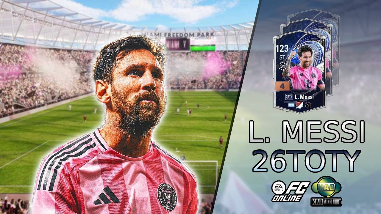 Review Lionel Messi mùa 26TOTY FCO - Nâng cấp mạnh khả năng dứt điểm | Review 26TY | KaD Minh Nhựt