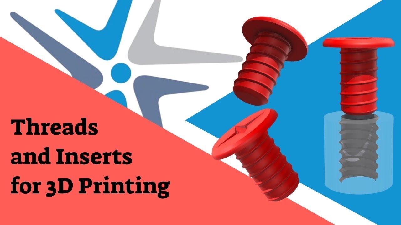 Разработка резьбы и вставок для 3D-печати с помощью [Shapr3D]