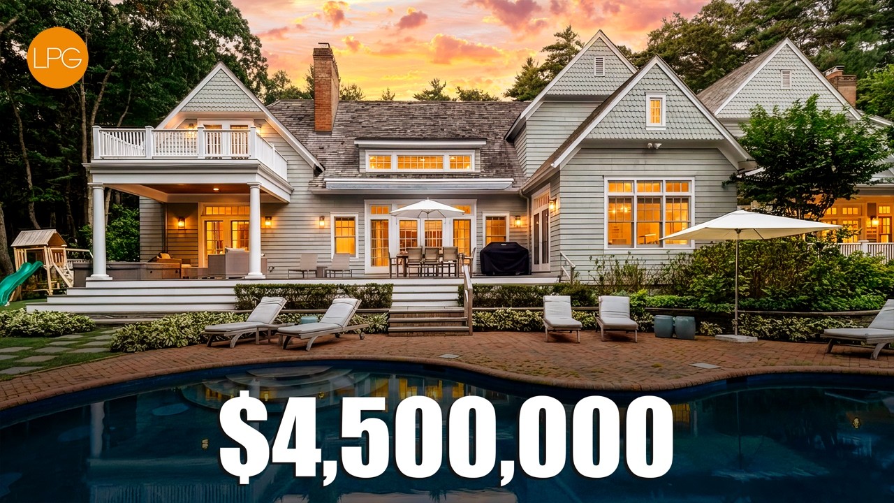 Inside a $4,500,000 🔥 Hamptons Estate in East Hampton | Luxury Home Tour