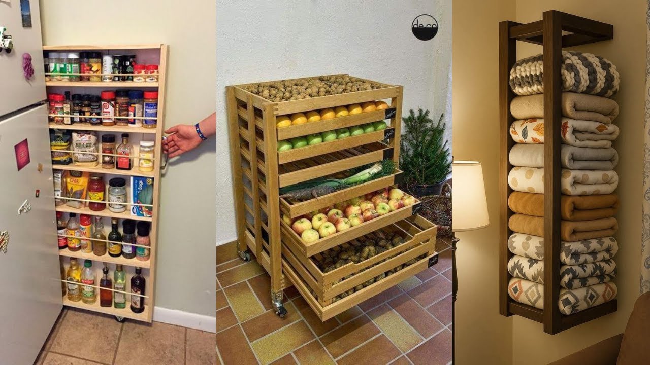 100 IDEAS de MUEBLES FUNCIONALES que AHORRAN ESPACIO | Insp&iacute;rate y Organiza tu Casa