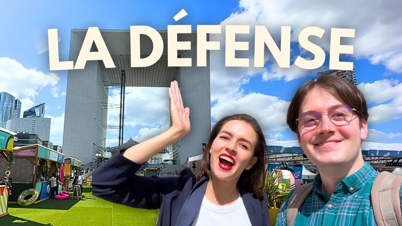 Visiting 'LA D&Eacute;FENSE' District in PARIS 💸🛍️