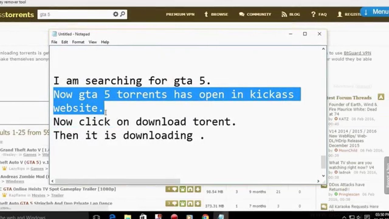 How to open unblocked websites like kickass torrents in WINDOWS 10