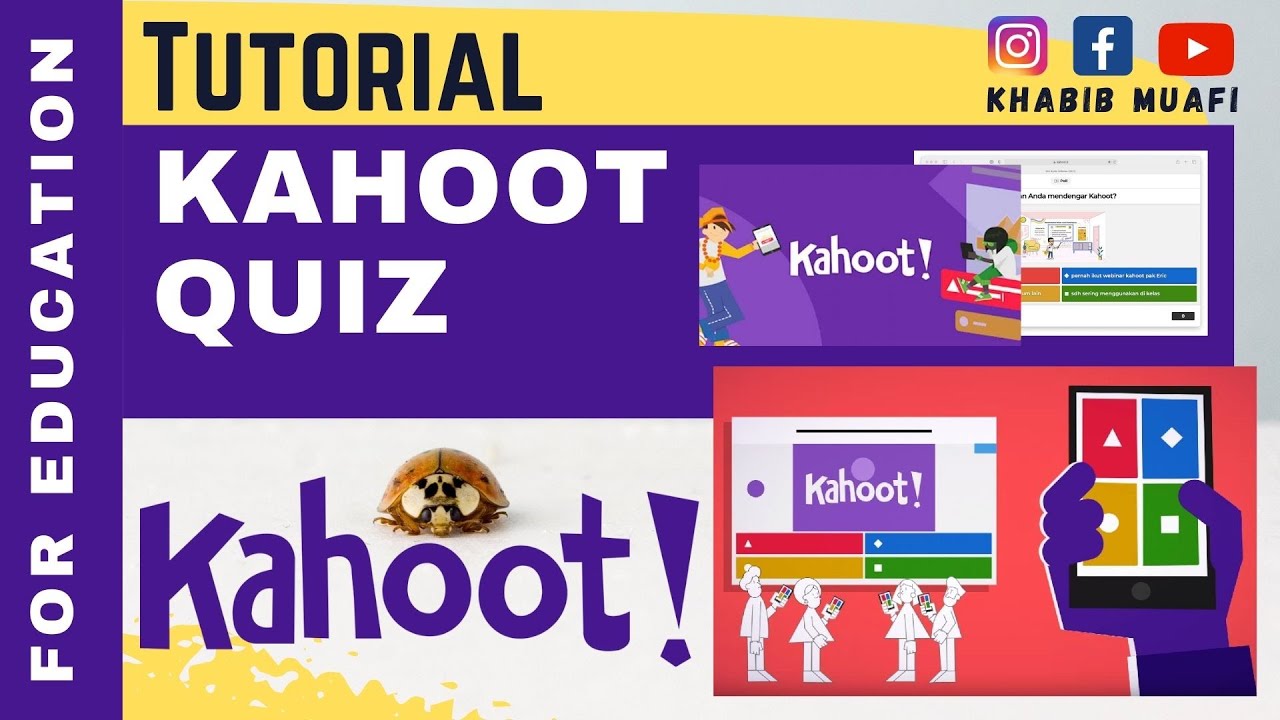 cara membuat kuis di Kahoot Quiz tutorial lengkap