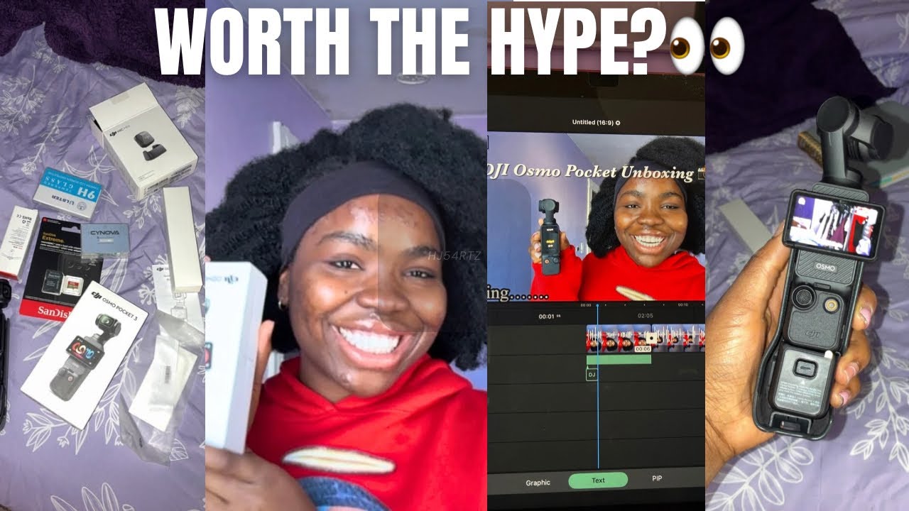 DJI Osmo Pocket 3 Unboxing – Is It Worth the Hype? 📸 Life with Abby 