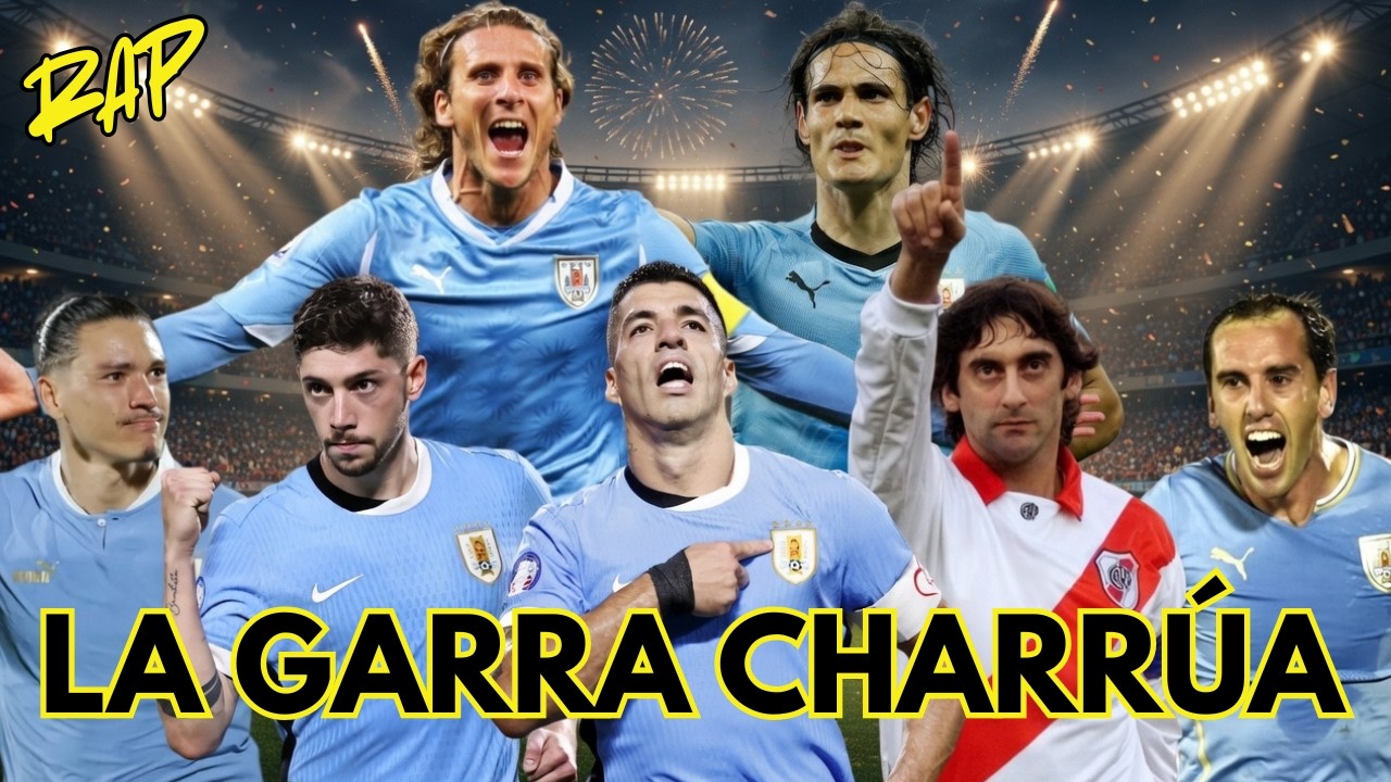 Los mejores URUGUAYOS de la historia del f&uacute;tbol (Rap)