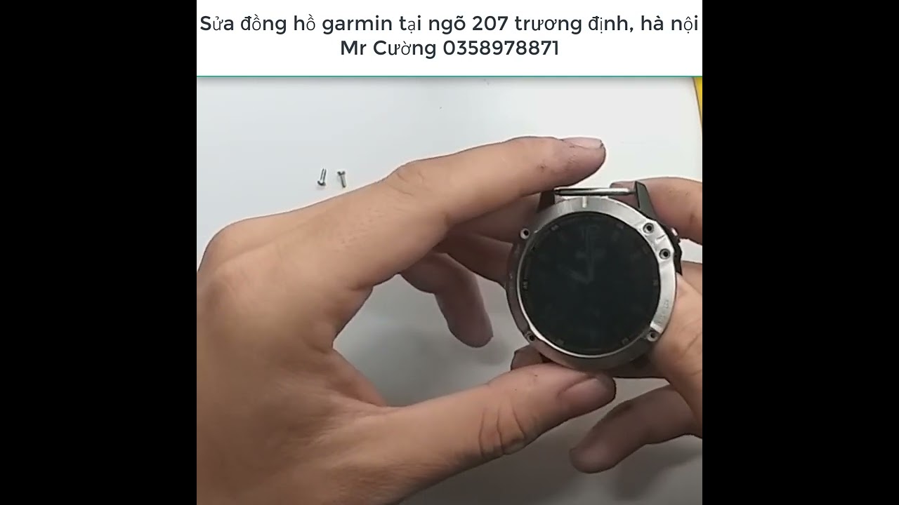 Sửa lỗi mờ màn hình của garmin fenix 6
