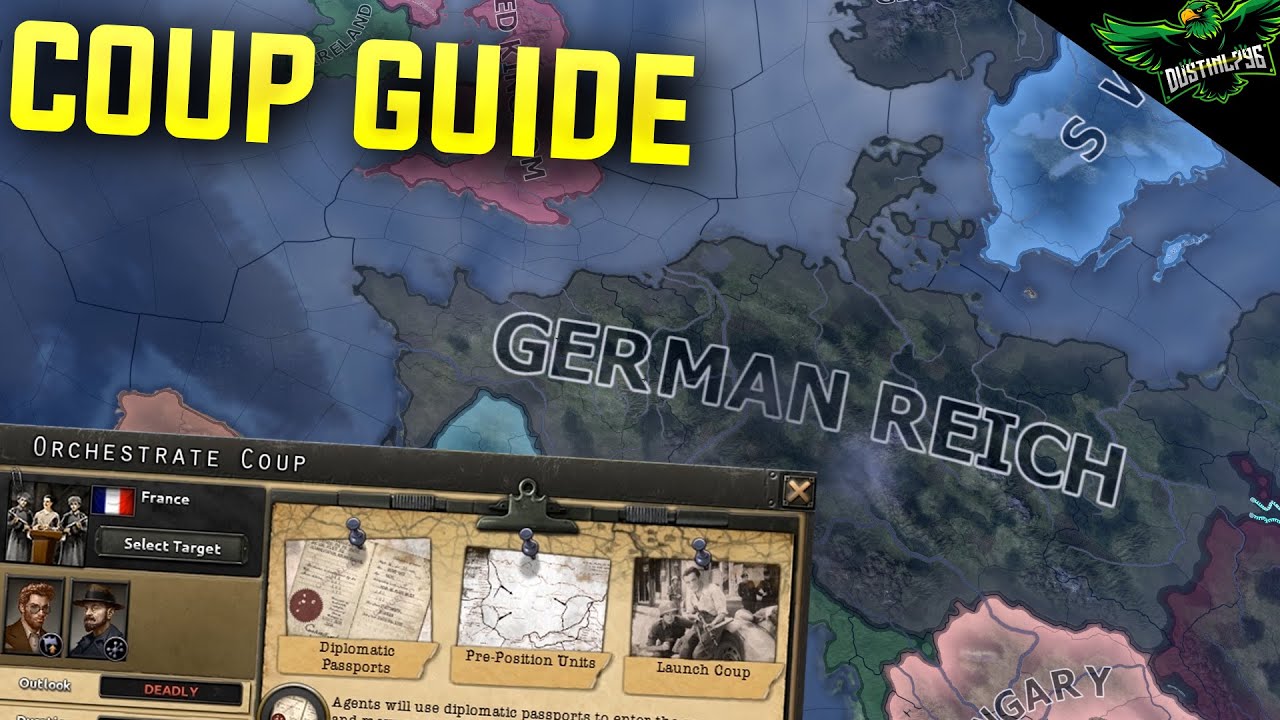 HOI4 La Resistance - How to Start a Coup (Hearts of Iron 4 La Resistance Guide)