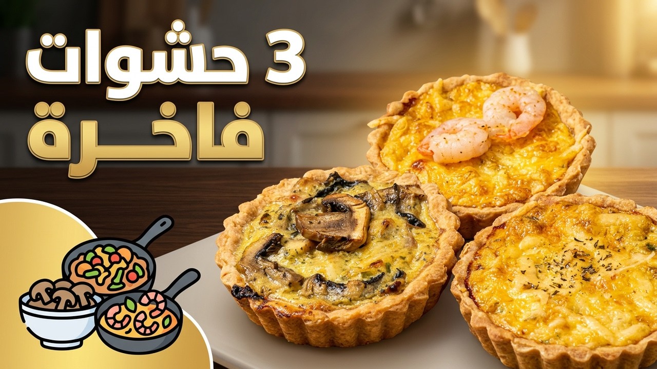 3 حشوات شعبية للفطائر والأطباق من المطاعم الشهيرة (3 Popular Fillings for Pies & Dishes)