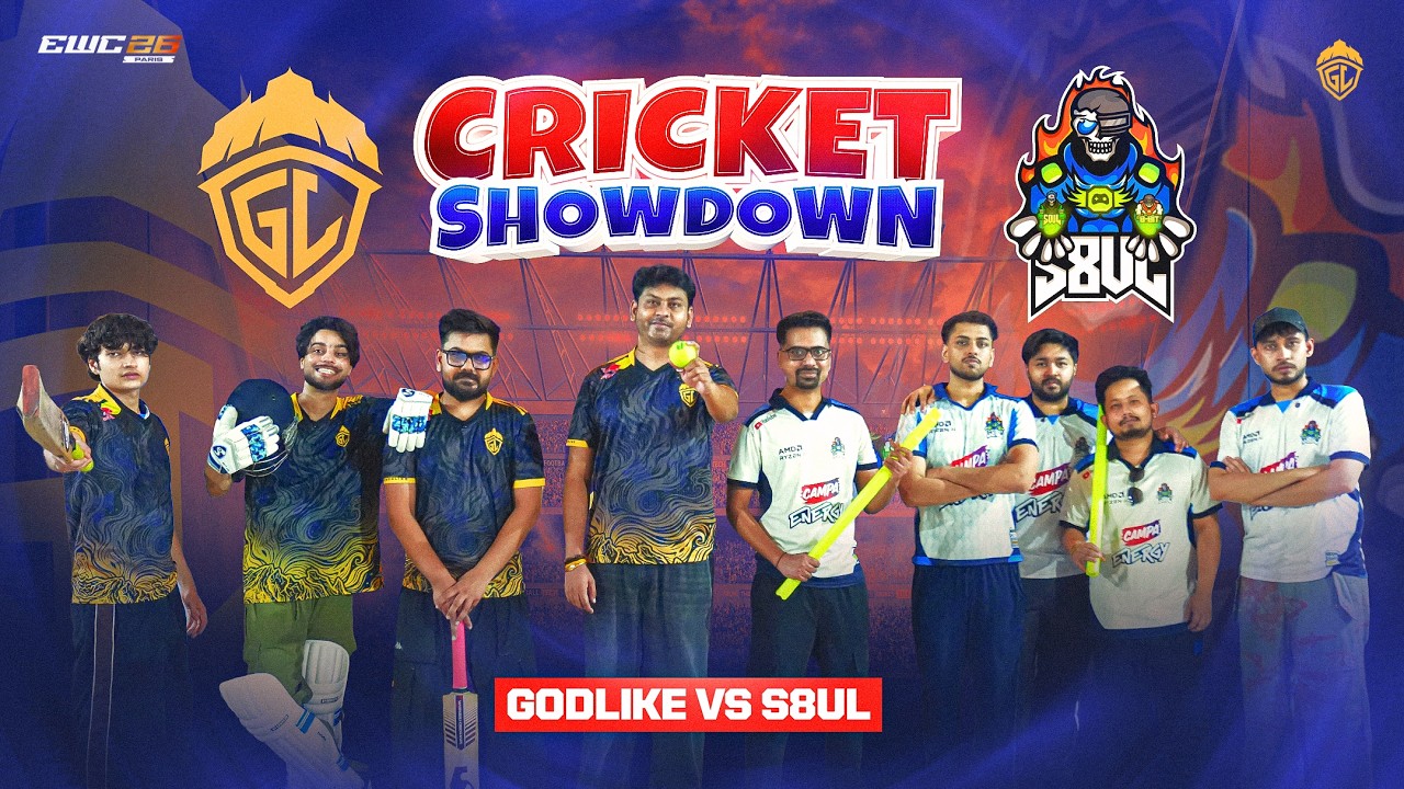 Esports Meets Cricket | GODL vs S8UL