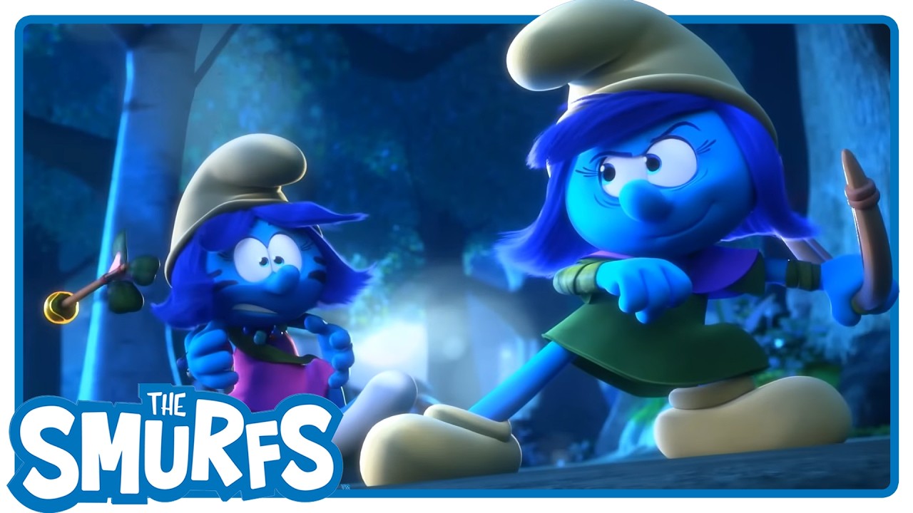 Storm vs. Warrior Queen Blossom! Smurfs Challenge ⚔️ • The Smurfs 3D • Cartoon movies